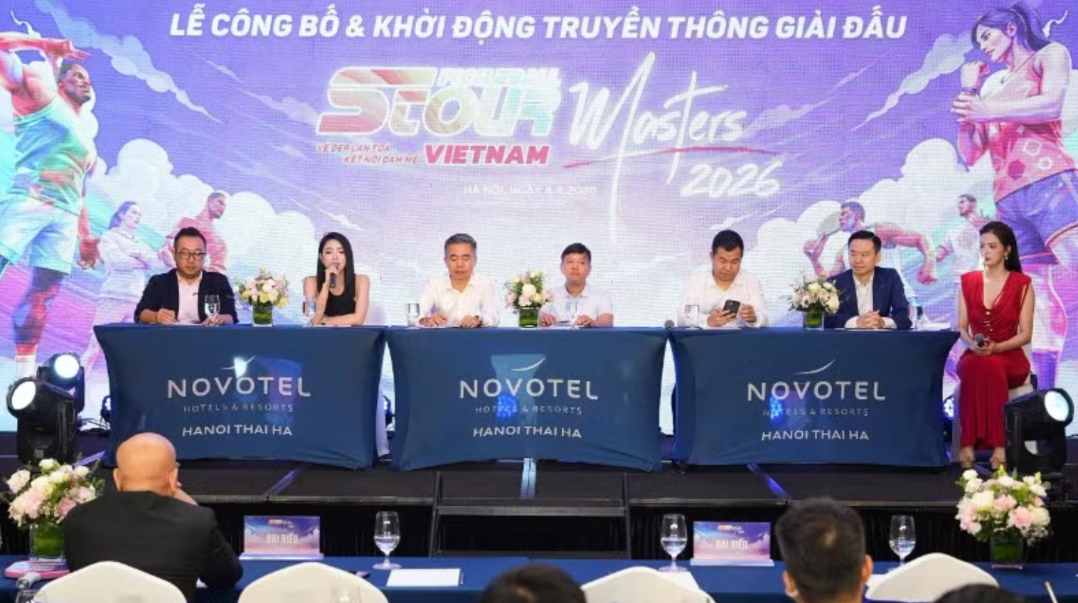 Giải Stour Pickleball Vietnam Masters 2026 quy tụ nhiều nghệ sĩ và KOL