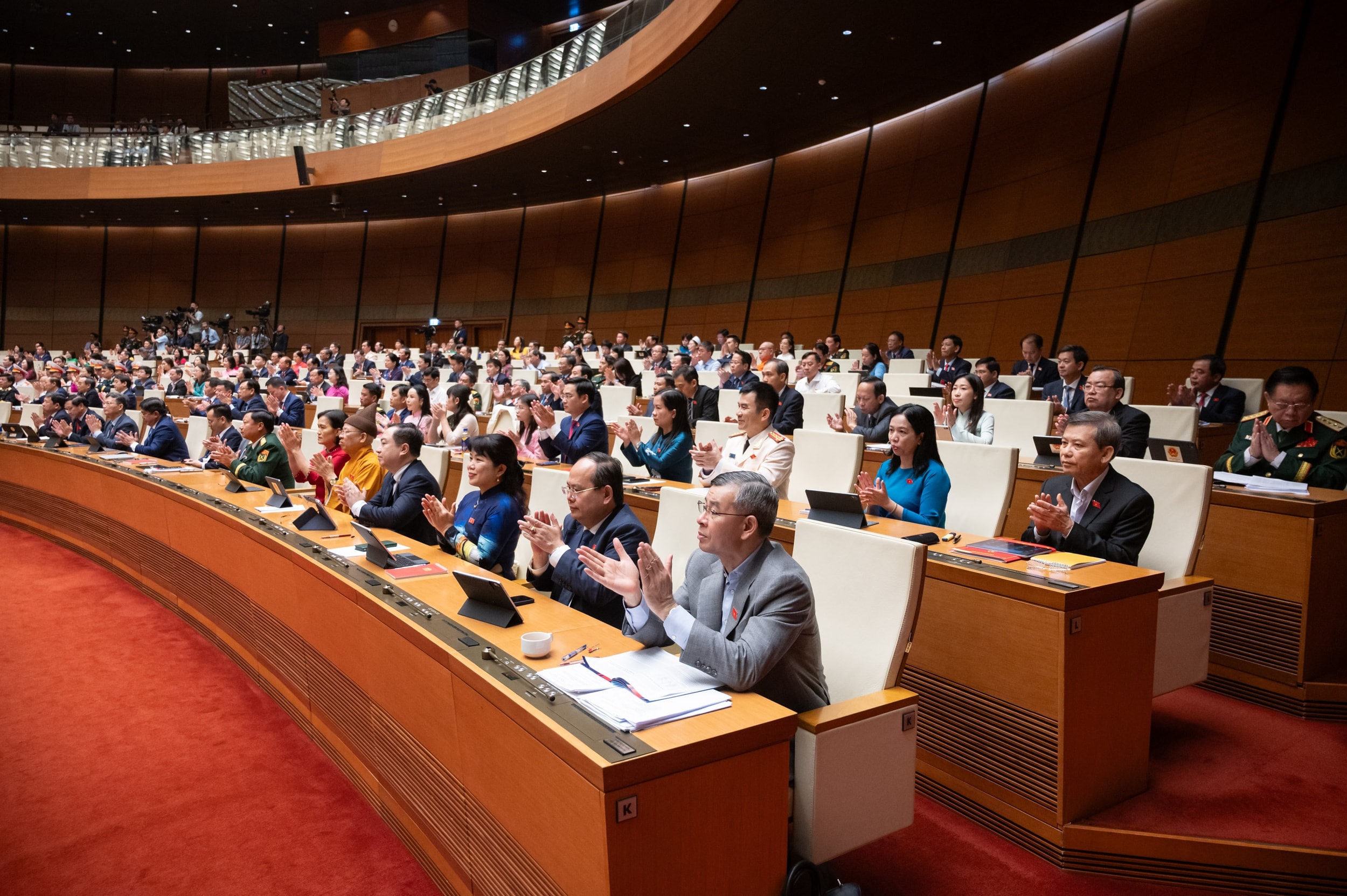 Hình ảnh: Hôm nay, Quốc hội tiếp tục tiến hành công tác nhân sự theo thẩm quyền số 1