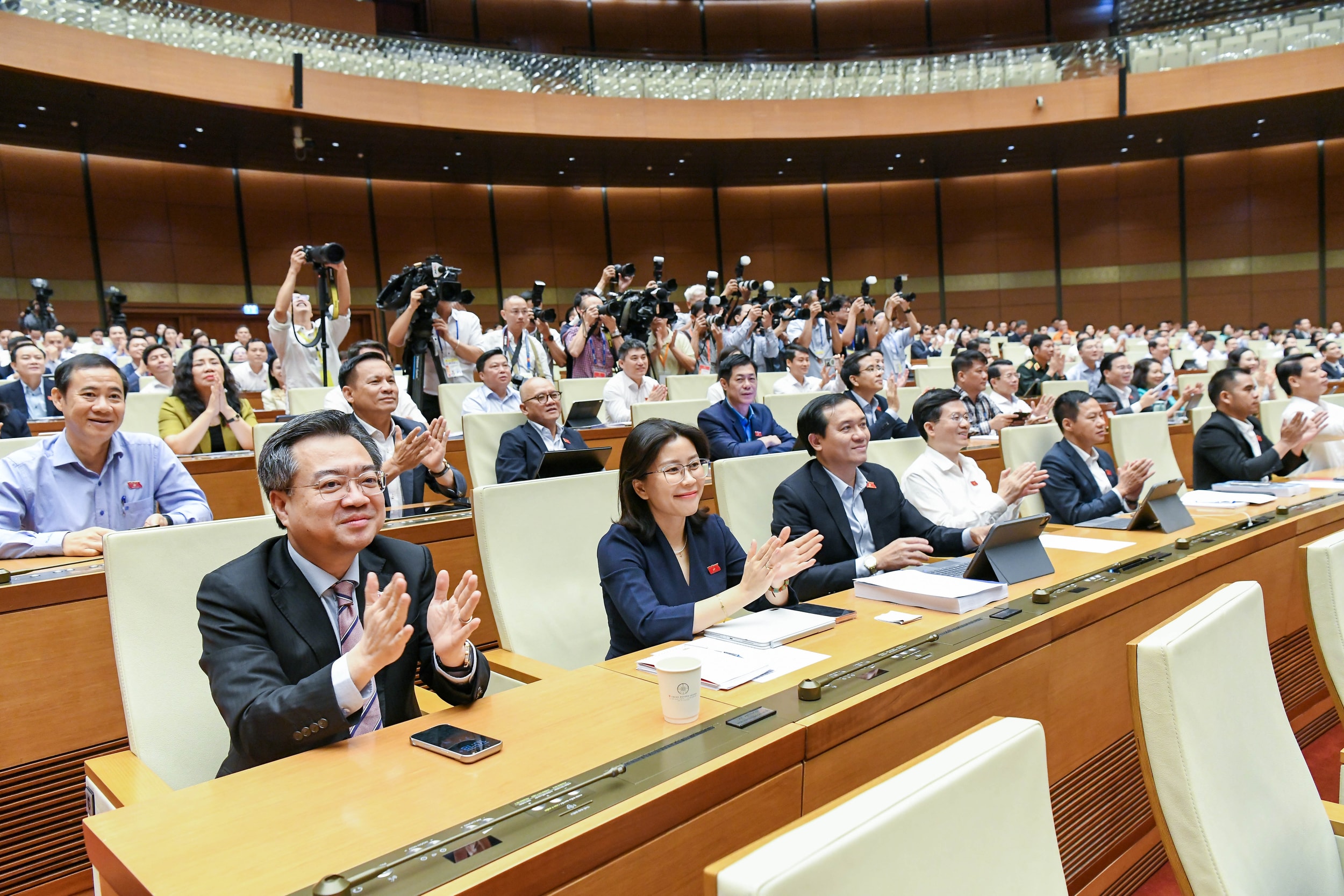 Hình ảnh: Quốc hội phê chuẩn bổ nhiệm 6 Phó Thủ tướng Chính phủ nhiệm kỳ 2026 - 2031 số 4