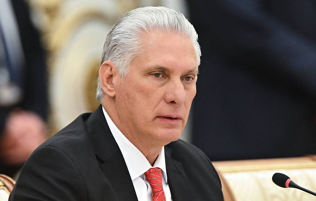 Il presidente cubano Miguel Diaz-Canel. Foto: TÁ