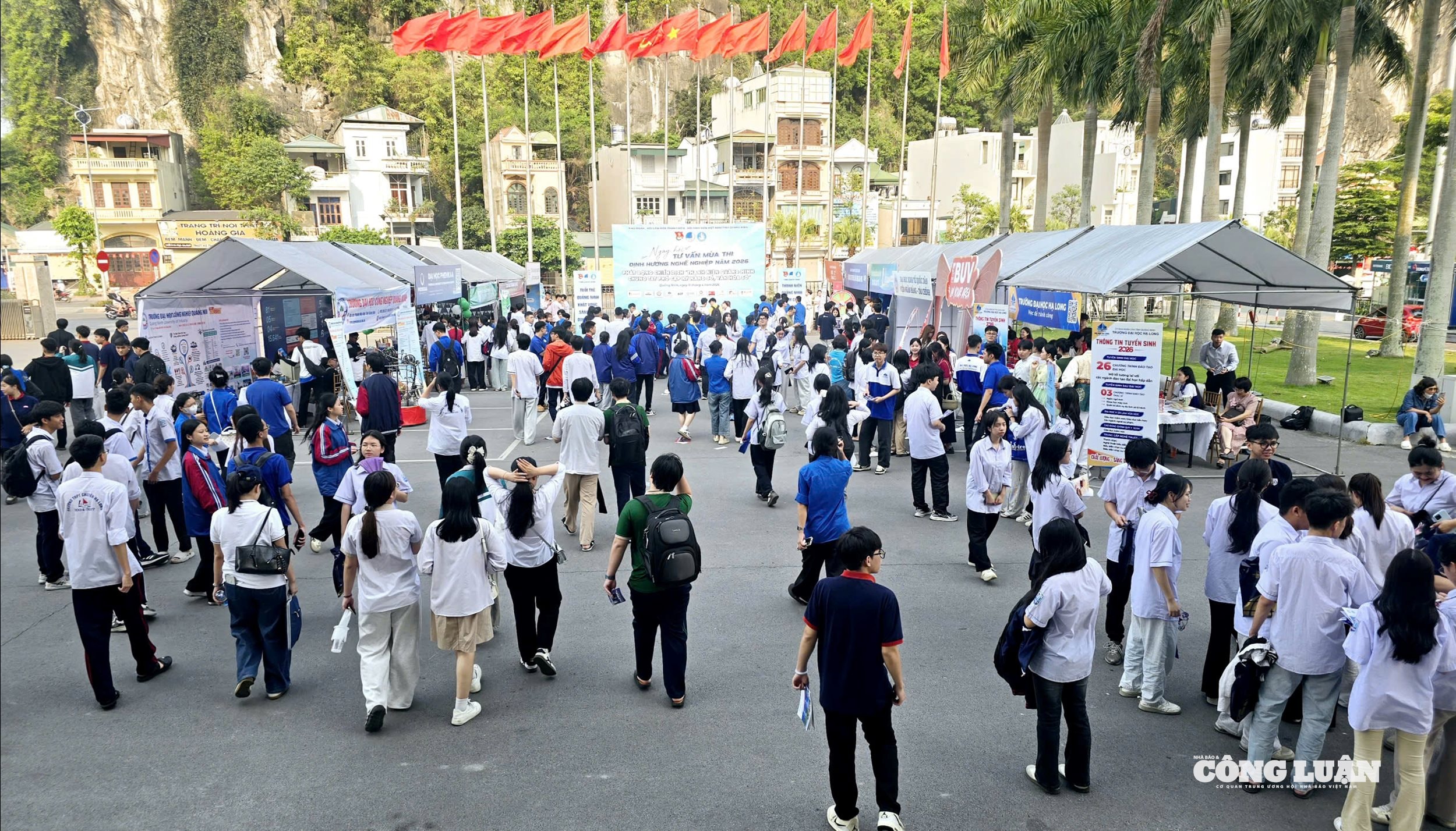 Quảng Ninh: Hơn 1.000 thanh niên, học sinh tham gia Ngày hội tư vấn mùa thi