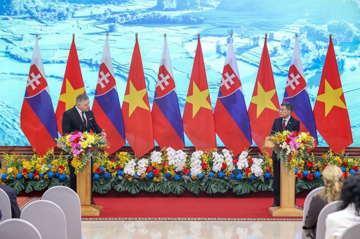 Hình ảnh: Tuyên bố chung về thiết lập quan hệ đối tác chiến lược giữa Việt Nam và Slovakia số 1