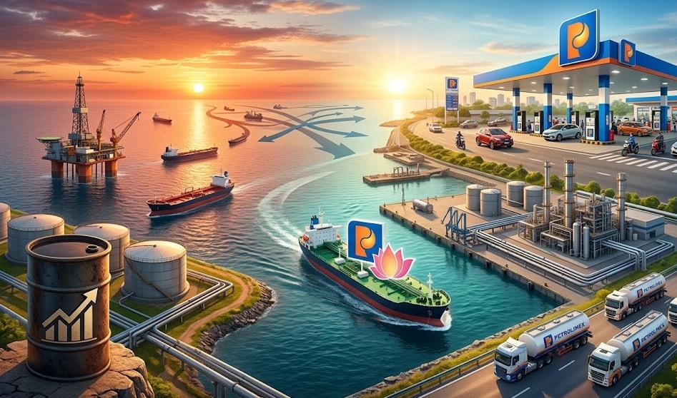 Cập nhật giá xăng dầu Petrolimex mới nhất và giá dầu thô thế giới hiện tại - Ảnh minh họa