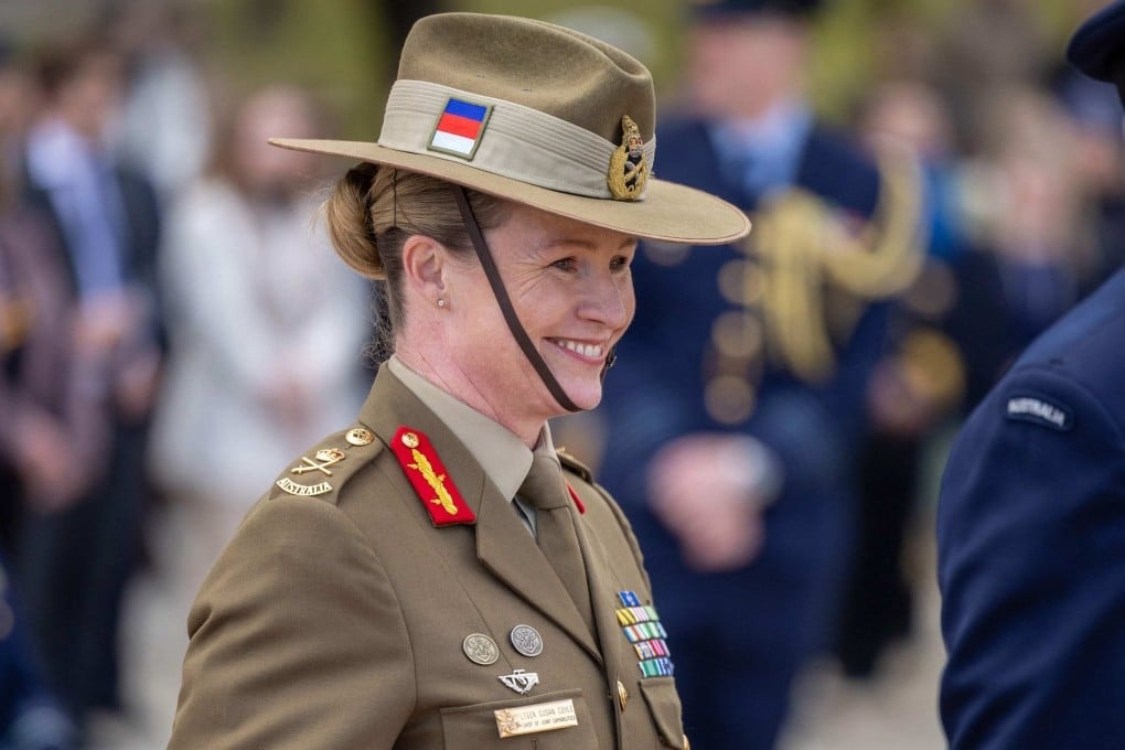 Trung tướng Susan Coyle tại một sự kiện chính thức ở Canberra, Úc, năm 2024. Ảnh: Lực lượng Quốc phòng Úc/AFP