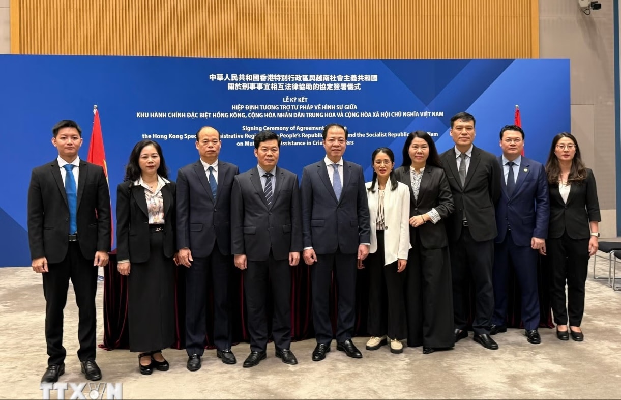 Hình ảnh: Việt Nam và Hong Kong ký Hiệp định tương trợ tư pháp về hình sự số 2