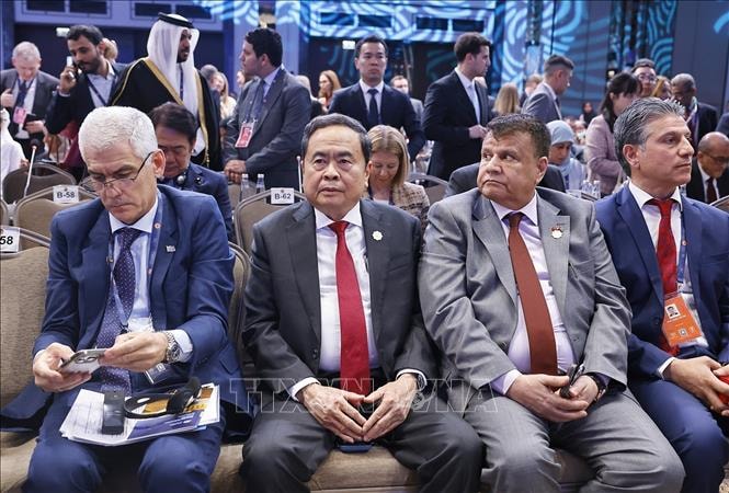 Hình ảnh: Chủ tịch Quốc hội Trần Thanh Mẫn dự lễ khai mạc Đại hội đồng lần thứ 152 của Liên minh Nghị viện thế giới số 3