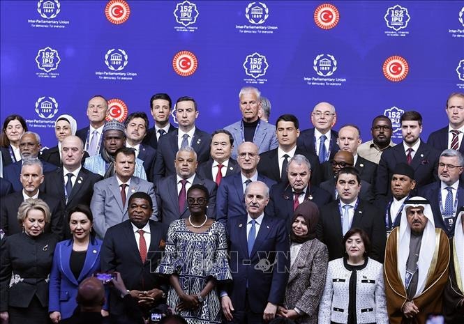 Hình ảnh: Chủ tịch Quốc hội Trần Thanh Mẫn dự lễ khai mạc Đại hội đồng lần thứ 152 của Liên minh Nghị viện thế giới số 1