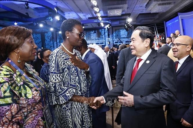 Hình ảnh: Chủ tịch Quốc hội Trần Thanh Mẫn dự lễ khai mạc Đại hội đồng lần thứ 152 của Liên minh Nghị viện thế giới số 6