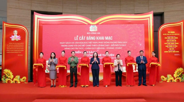 Khai mạc Ngày Sách và Văn hóa đọc Việt Nam, phát động phong trào đọc trong Công an nhân dân