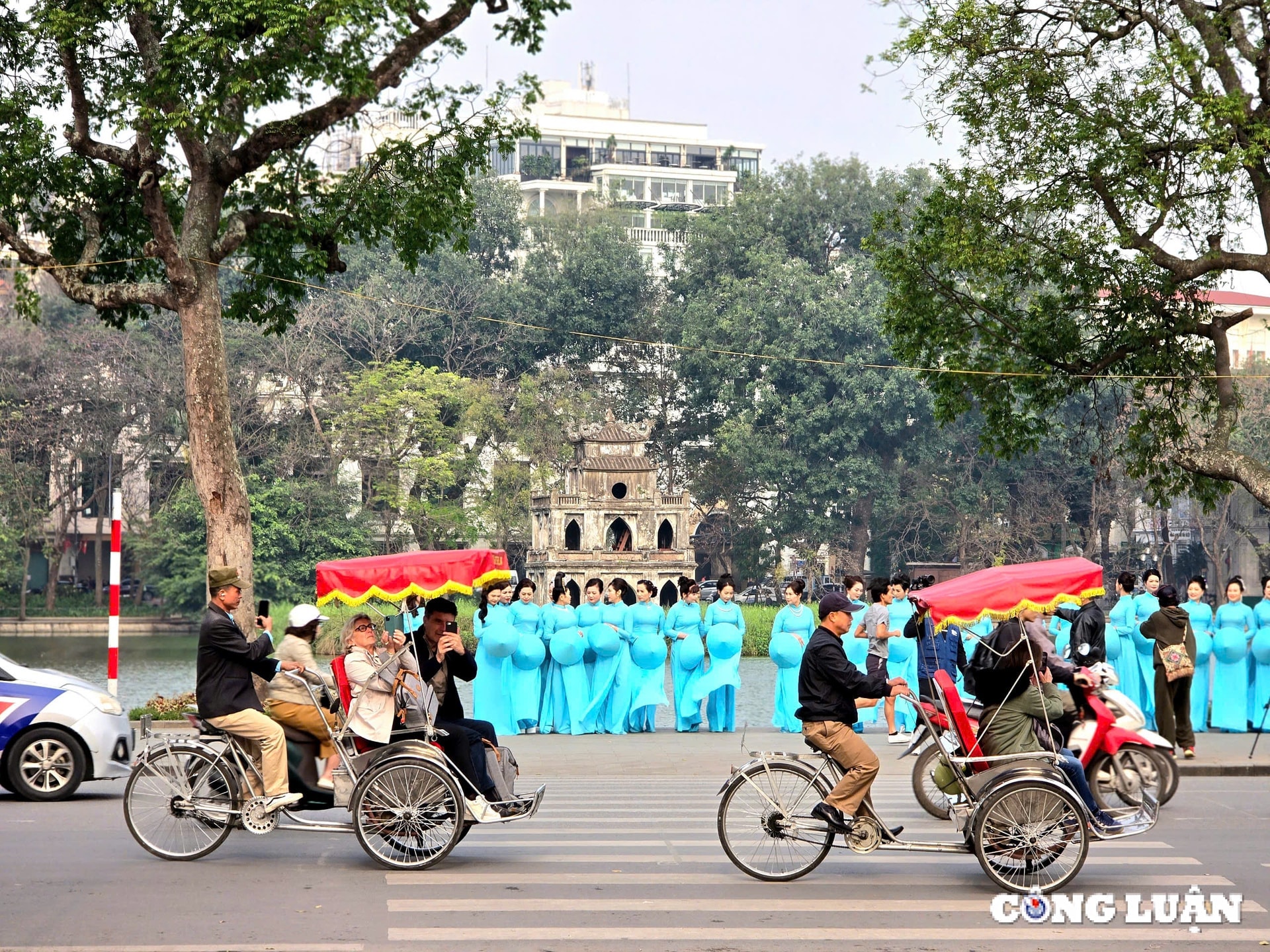 Hình ảnh: Hà Nội dự kiến thí điểm 'vùng phát thải thấp' tại phường Hoàn Kiếm từ 1/7 số 1
