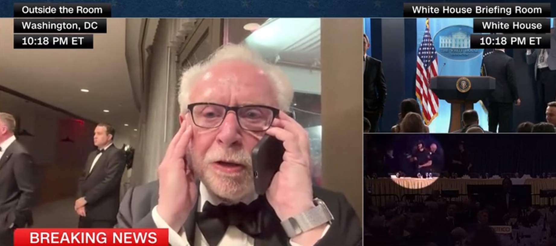 Phóng viên kể lại khoảnh khắc đối mặt tay súng tại tiệc Nhà Trắng