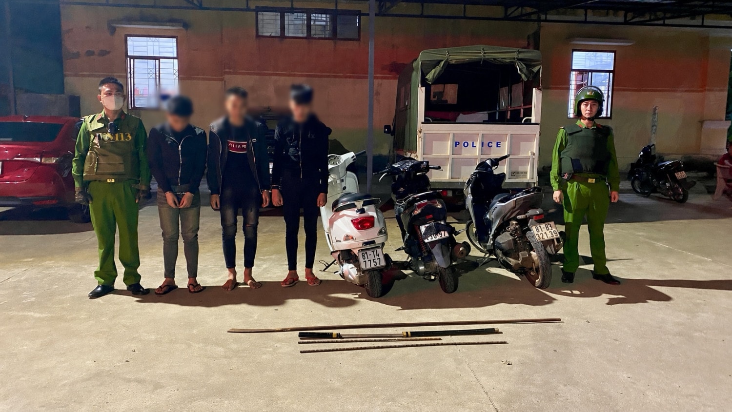 Gia Lai: Nhóm thanh, thiếu niên cầm dao, kiếm đi giải quyết mâu thuẫn lúc rạng sáng