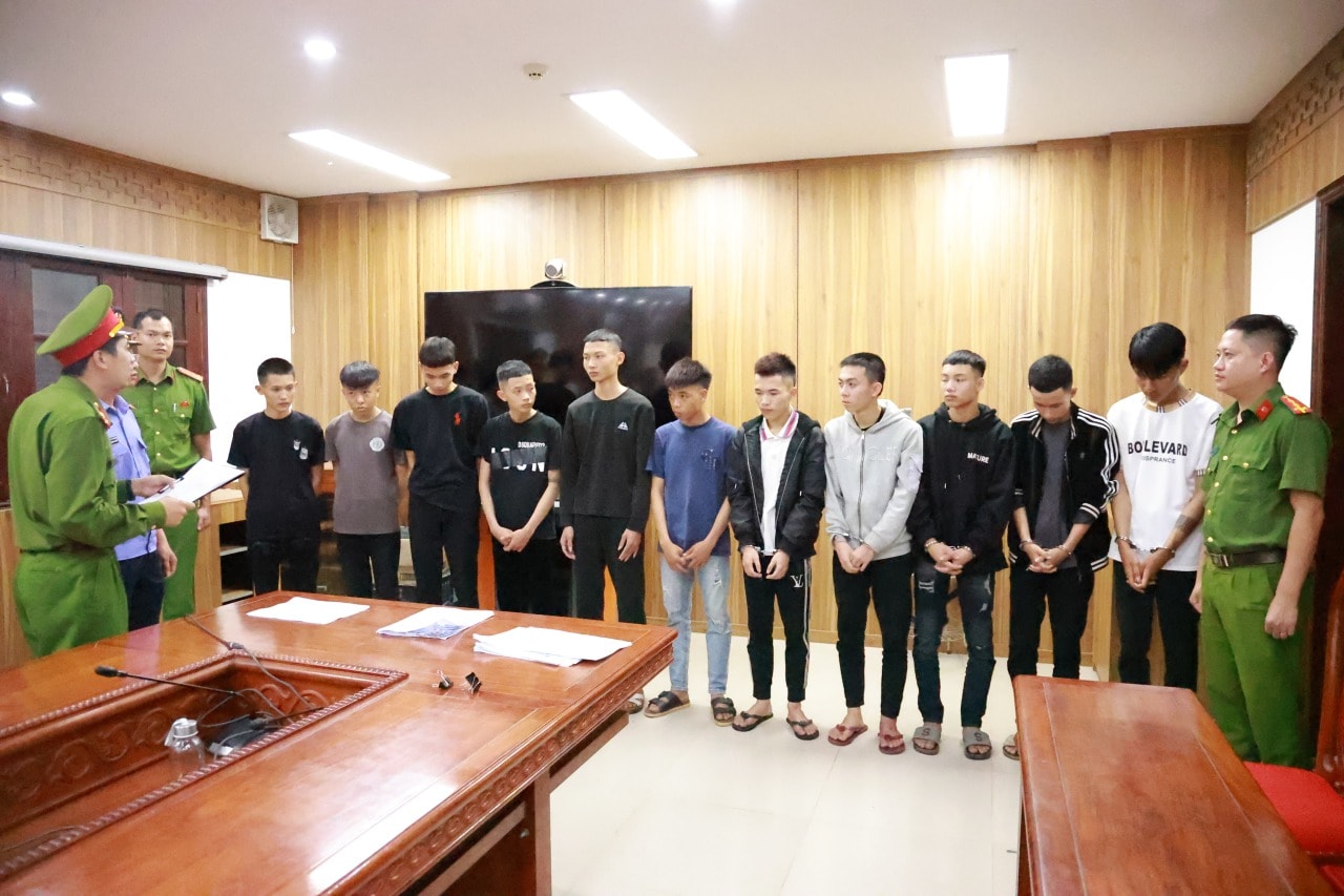 Quảng Trị: Khởi tố 11 bị can trong vụ hỗn chiến gây rối trật tự công cộng