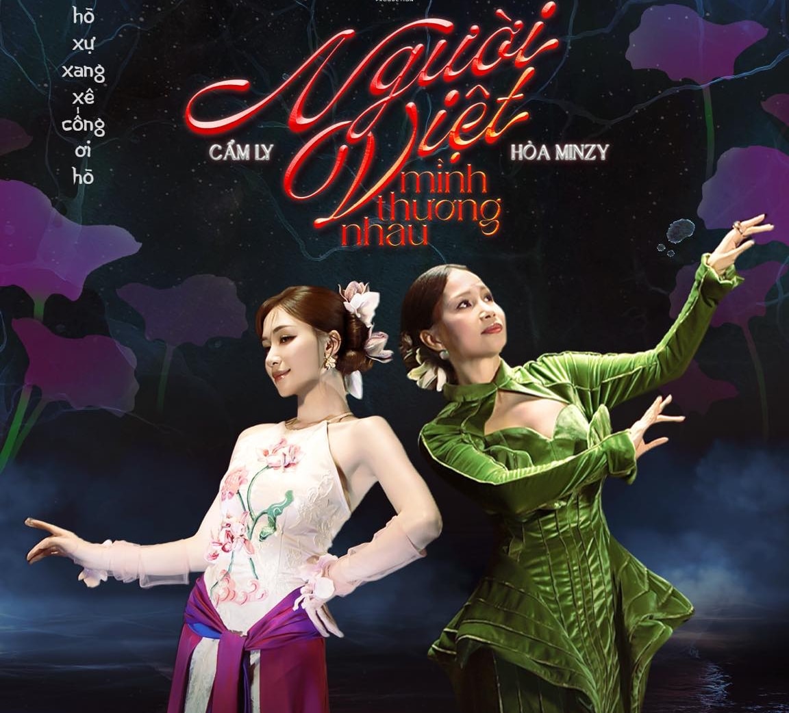 Tối 23/4, Cẩm Ly và Hòa Minzy ra mắt MV 