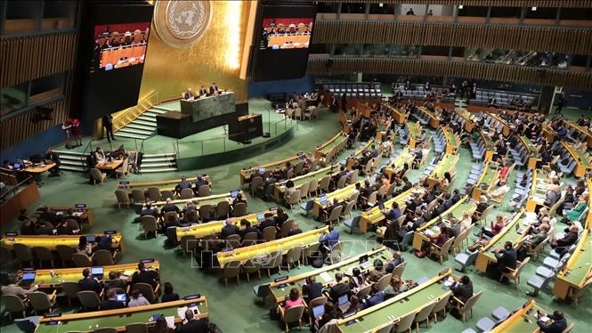 Hình ảnh: Việt Nam chủ trì Hội nghị NPT lần thứ 11, khẳng định vai trò vì thế giới phi vũ khí hạt nhân số 1