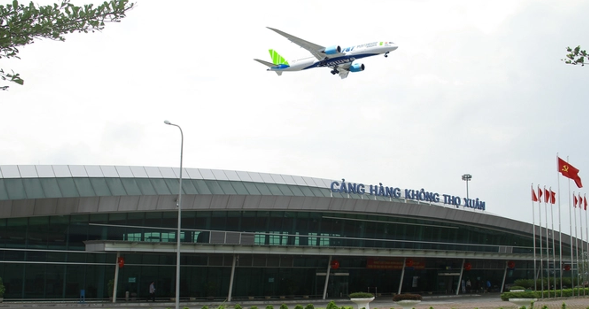 Vật thể bay không người lái uy hiếp an toàn cảng hàng không Thọ Xuân