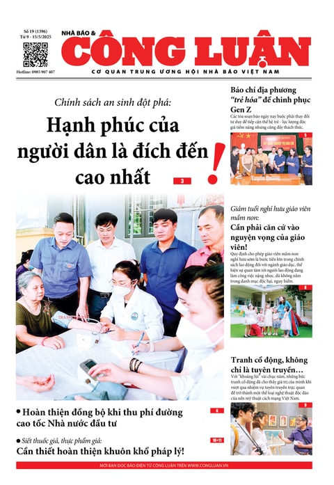 Nhà báo và Công luận số 19-2025