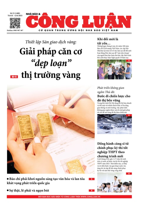 Nhà báo & Công Luận số 23-2025