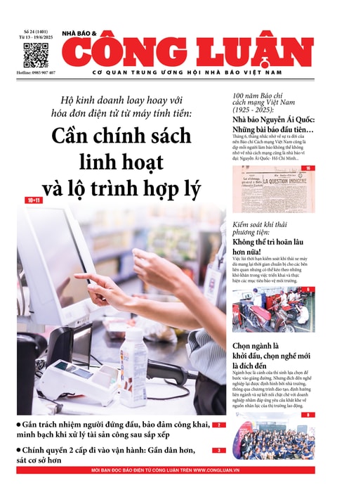 Nhà báo và Công Luận số 24-2025