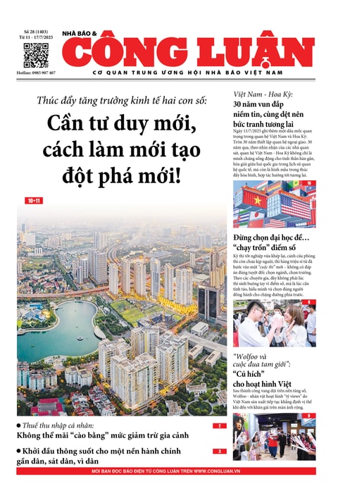 Nhà báo và Công luận số 28-2025