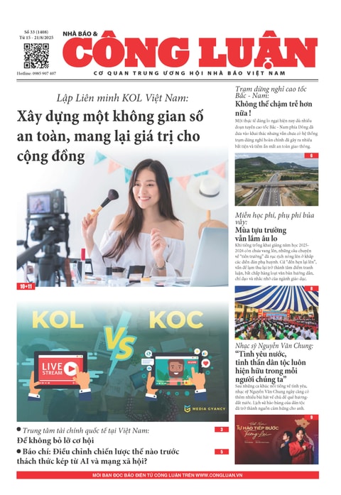 Nhà báo và Công luận số 33-2025