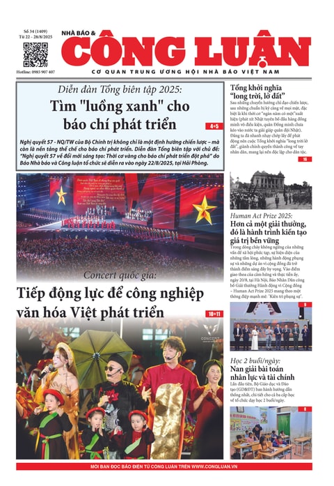 Nhà báo và Công luận số 34-2025