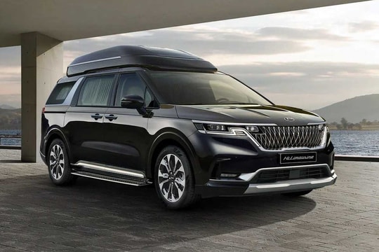 Kia Carnival 2021 có thêm phiên bản 4 chỗ ngồi, giá 77.000 USD