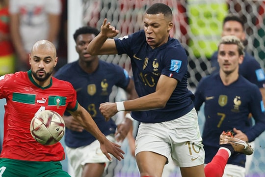 Thắng Morocco 2-0, Pháp gặp Argentina ở trận chung kết World Cup 2022