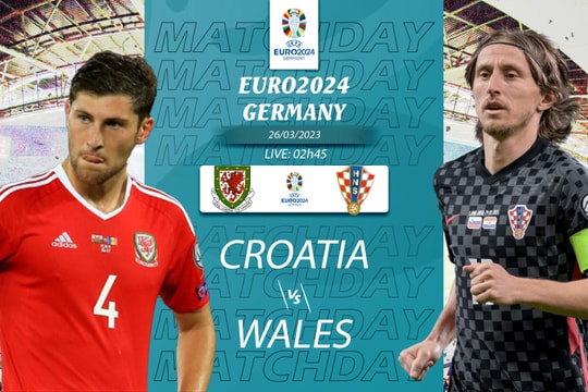 Nhận định Croatia vs Xứ Wales, 02h45 ngày 26/3, vòng loại EURO 2024