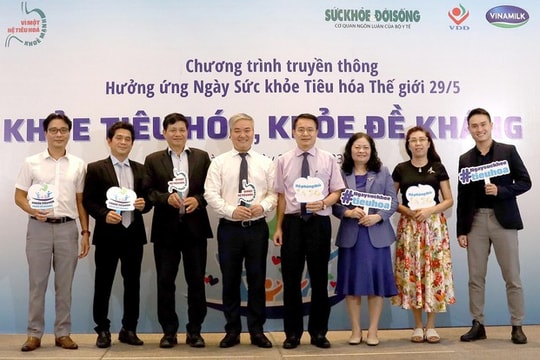 Báo Sức khoẻ & Đời sống tổ chức truyền thông hưởng ứng ngày sức khoẻ tiêu hoá thế giới