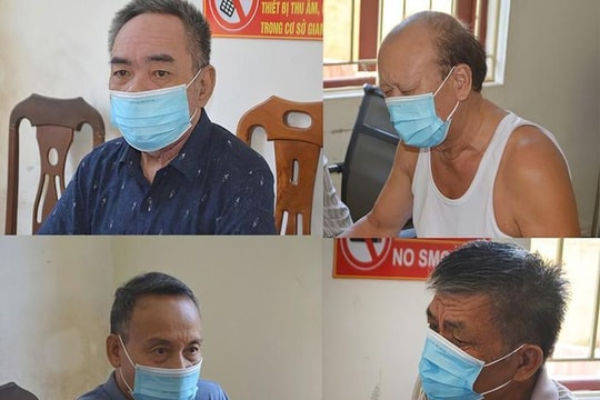 Bắt nguyên lãnh đạo và cán bộ xã bán đất trái quy định tại Nghệ An