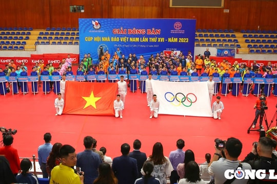 Giải Bóng bàn Cúp Hội Nhà báo Việt Nam lần thứ XVI: Giao lưu, học hỏi và rèn luyện sức khỏe