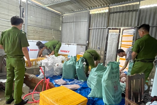 Thừa Thiên Huế: Phát hiện 1 tấn thực phẩm nhập lậu từ Nga, Ấn Độ, về bán cho các nhà hàng tiệc cưới
