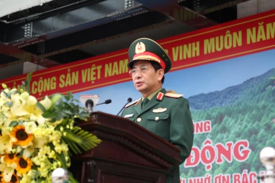 Bộ Quốc phòng phát động “Tết trồng cây đời đời nhớ ơn Bác Hồ” Xuân Giáp Thìn 2024