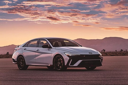 Hyundai ra trình làng phiên bản nâng cấp của dòng xe Elantra N 2024