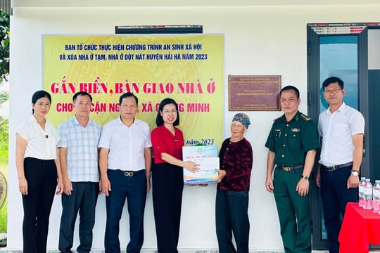 Chuyển kinh phí từ Quỹ Vaccine phòng COVID-19 cho phong trào xóa nhà tạm, nhà dột nát