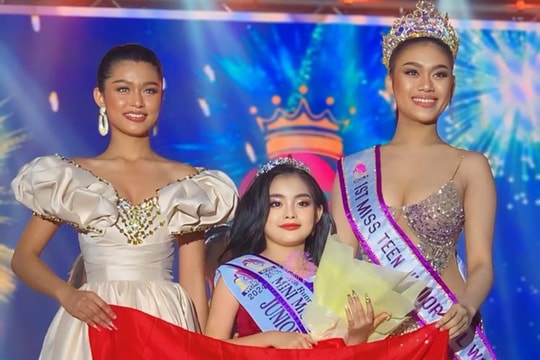 Nguyễn Trần Bảo Linh rạng rỡ đăng quang Á hậu Mini Miss Junior Idol World 2024 tại Thái Lan