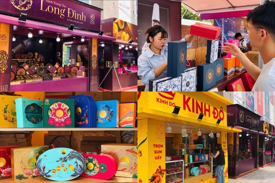 Cận dịp Trung thu, thị trường bánh Trung thu vẫn vắng bóng người mua