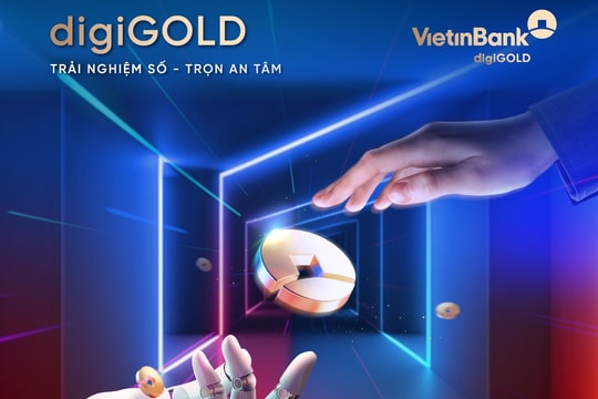Triển khai mua bán vàng (digiGOLD) trên ứng dụng số VietinBank iPay Mobile