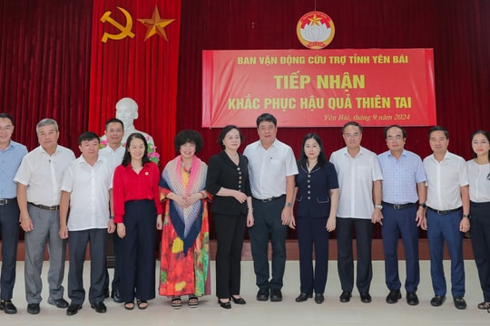 Petrovietnam thăm, động viên và trao hỗ trợ cho người dân chịu thiệt hại do thiên tai tại tỉnh Yên Bái