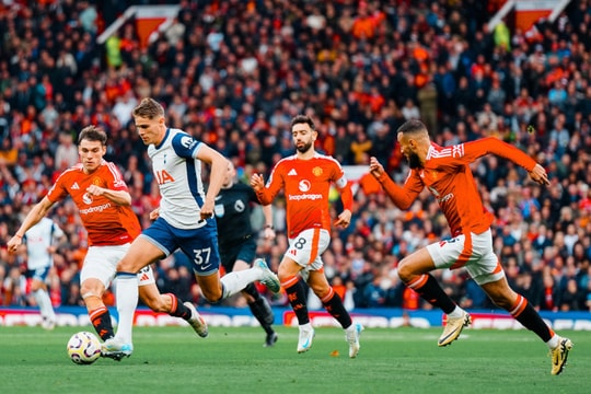Man Utd thua đậm Tottenham ngay tại Old Trafford