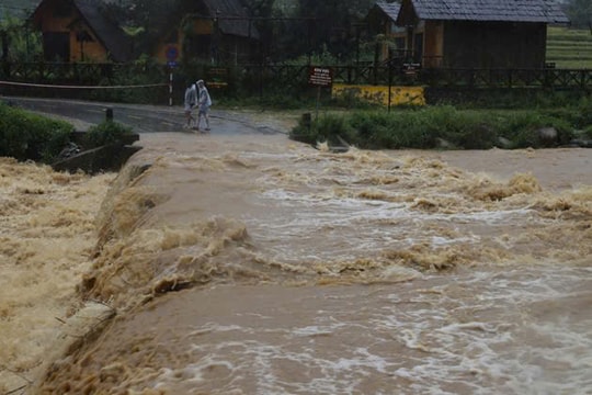 Nguy cơ sạt lở đất và mưa lũ lớn tại Lào Cai