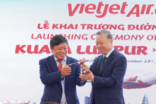 Vietjet khai trương đường bay Hà Nội – Kuala Lumpur, tăng cường kết nối khu vực ASEAN