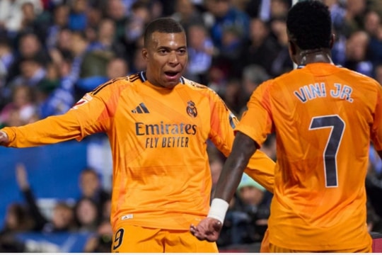 Mbappe góp công, Real thắng đậm Leganes tại La Liga 2024/25