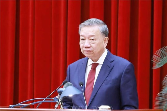 Tổng Bí thư Tô Lâm phát biểu bế mạc Hội nghị Ban Chấp hành Trung ương Đảng khóa XIII