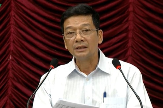 Kỷ luật xóa tư cách nguyên Giám đốc Sở Xây dựng Bình Thuận