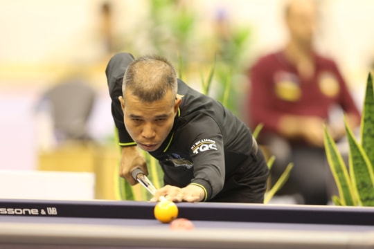 Trần Quyết Chiến vào tứ kết Giải billiards carom 3 băng Predator Cup 2024