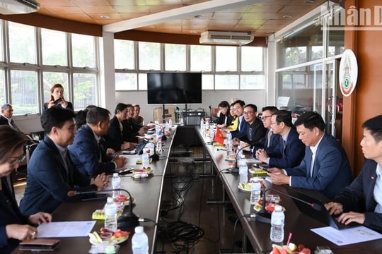 Hội Nhà báo Việt Nam coi trọng đa dạng hóa hợp tác với báo chí Thái Lan