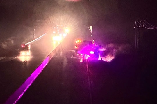 Liên tiếp xảy ra tai nạn tông đuôi xe trên cao tốc Phan Thiết - Dầu Giây