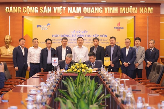Ngân hàng PVcomBank tham gia tư vấn thu xếp vốn cho Dự án NCMR NMLD Dung Quất